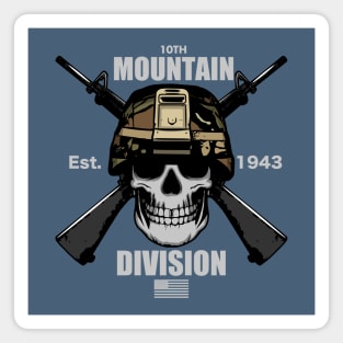 10th Mountain Division Magnet